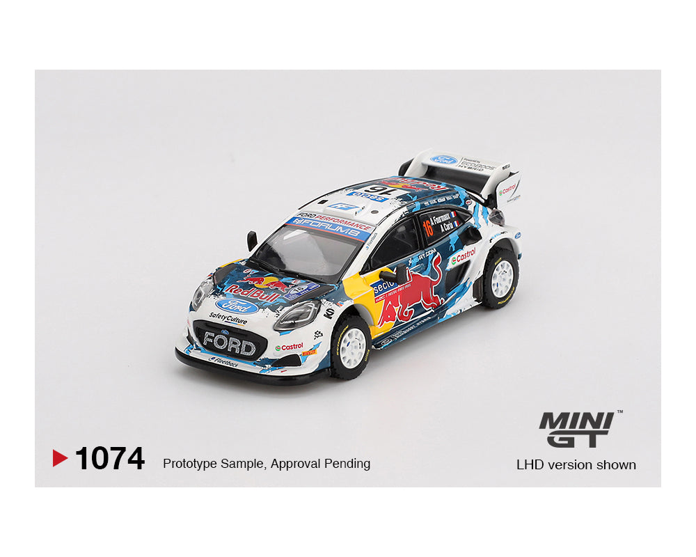 *PREORDER* MINI GT 1:64 Ford Puma Rally1 #16 M-Sport Ford WRT 2024 Rally Finland 3rd Place