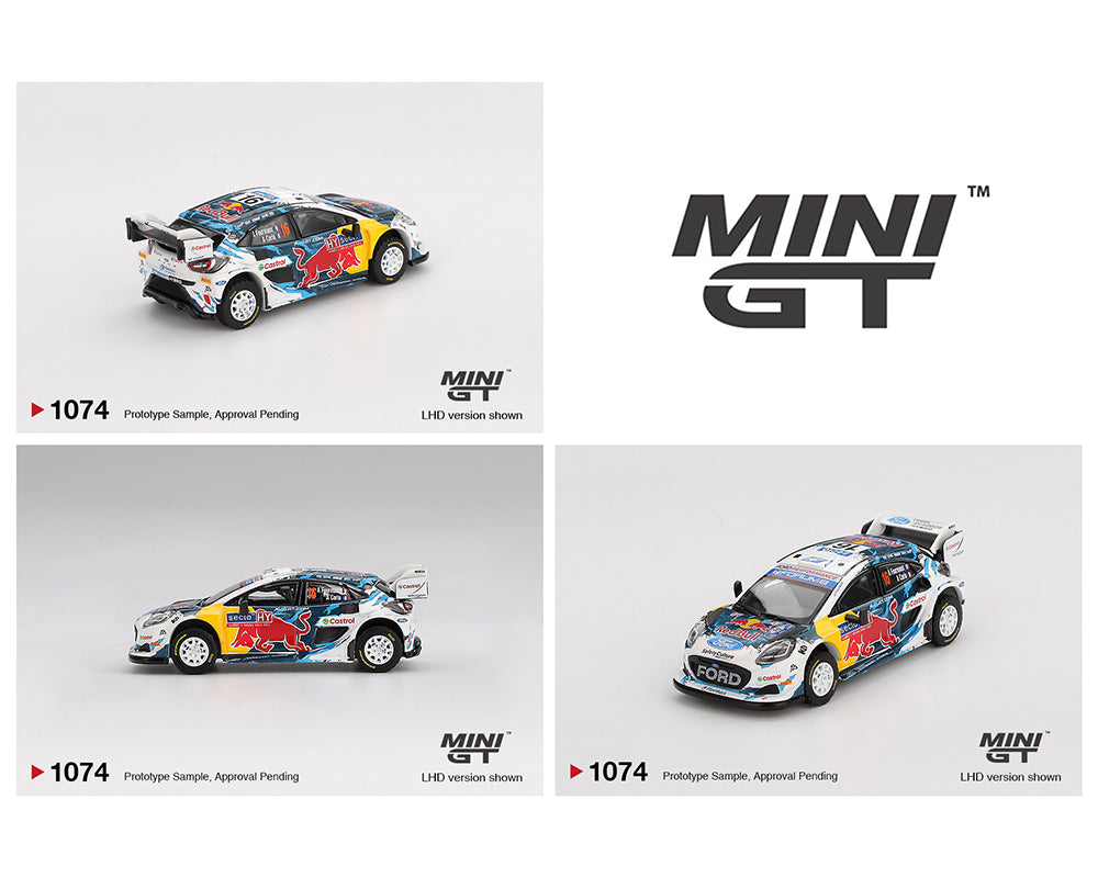 *PREORDER* MINI GT 1:64 Ford Puma Rally1 #16 M-Sport Ford WRT 2024 Rally Finland 3rd Place