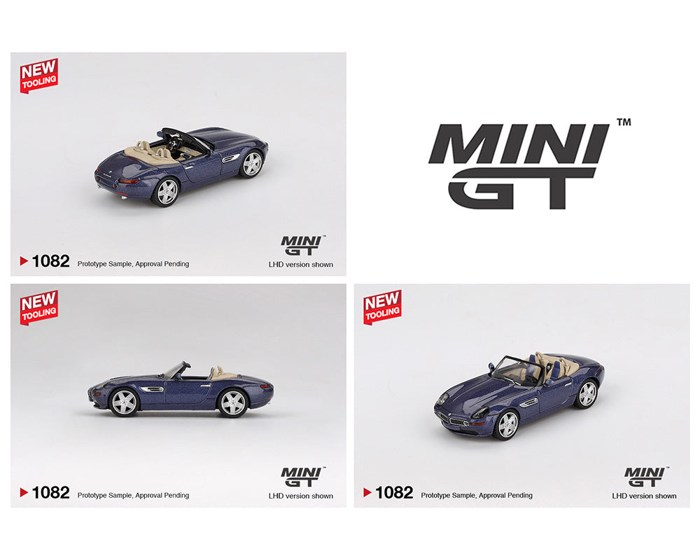 *PREORDER* MINIGT 1:64 BMW Z8 Alpina in Alpine Blue