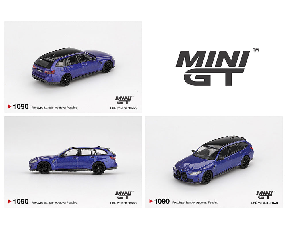 *PREORDER* MINI GT 1:64 BMW M3 Competition Touring Portimao Blue Metallic
