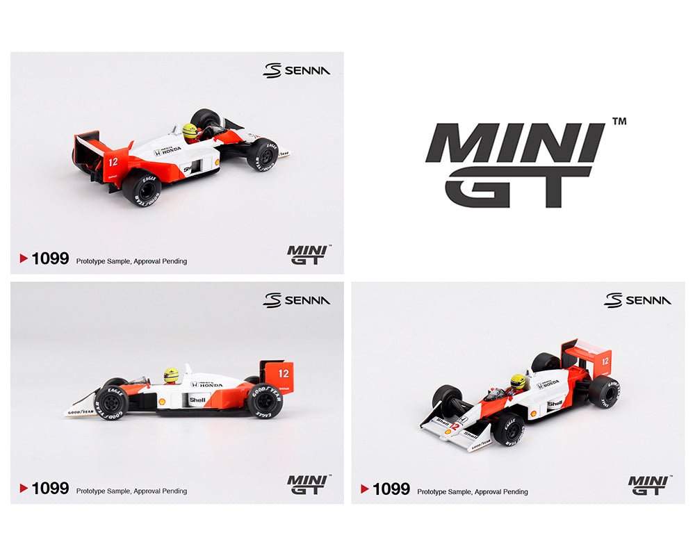 *PREORDER*MINIGT 1:64 McLaren MP4/4 #12 Ayrton Senna 1988 Japanese Grand Prix Winner