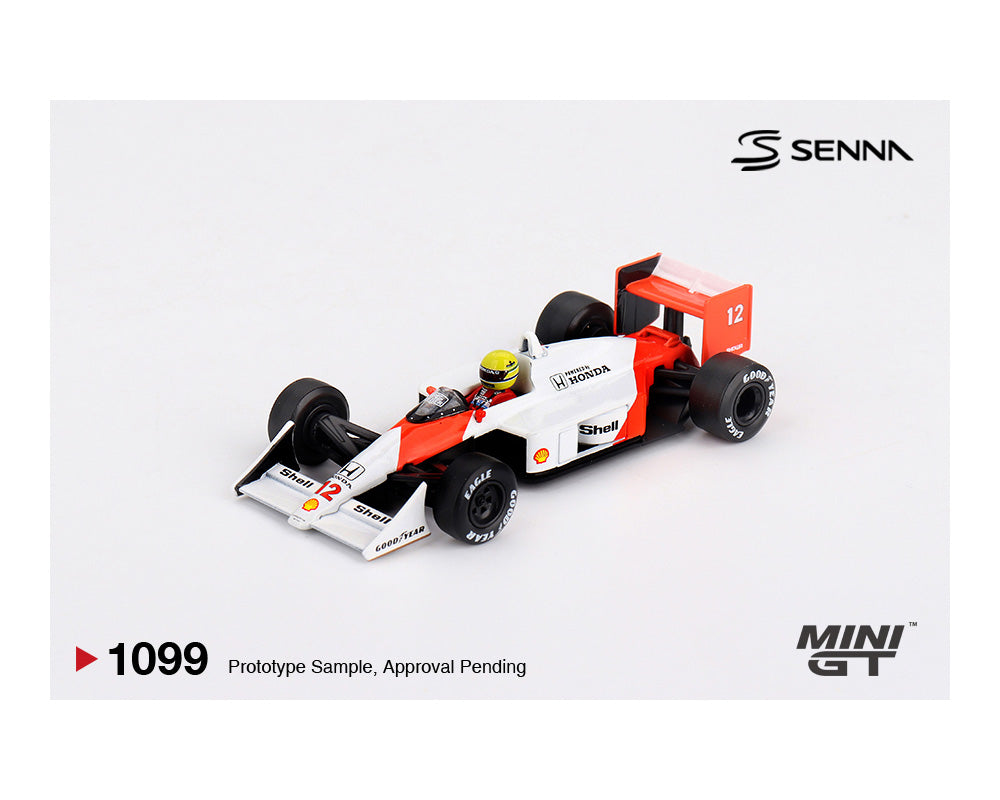 *PREORDER*MINIGT 1:64 McLaren MP4/4 #12 Ayrton Senna 1988 Japanese Grand Prix Winner