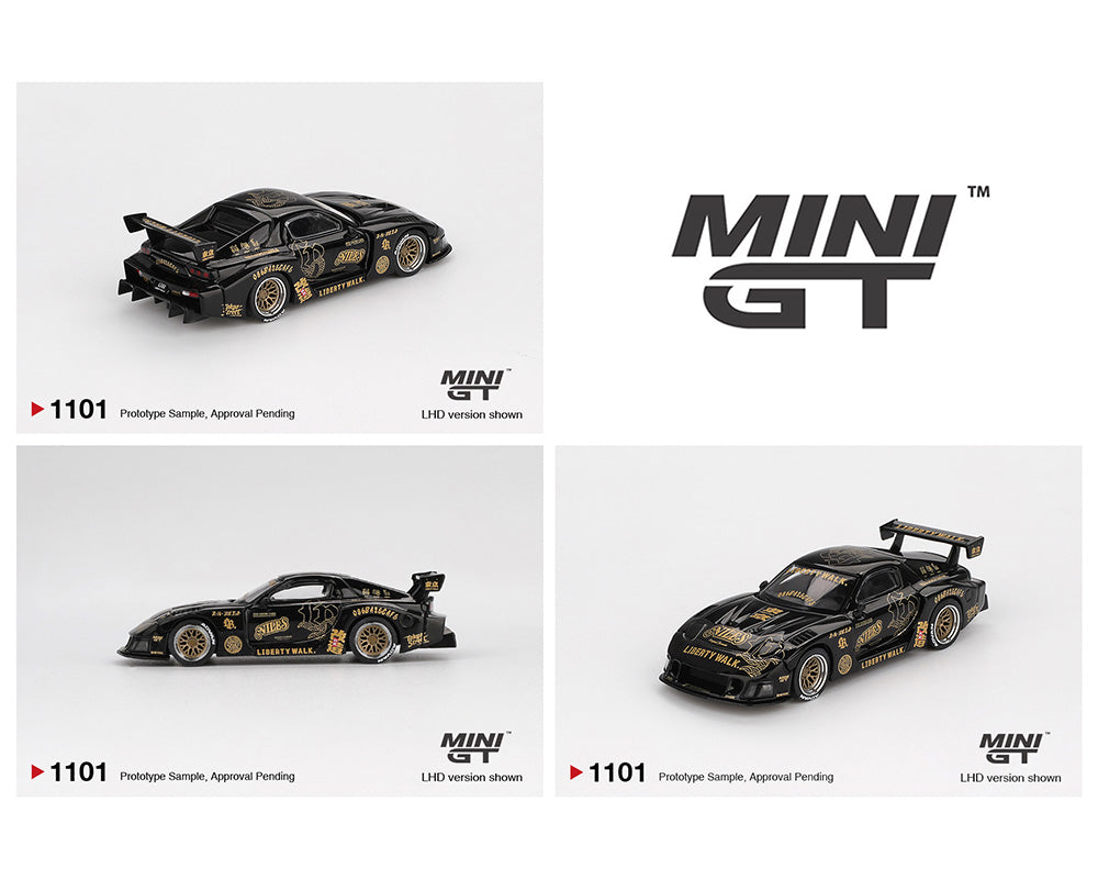 *PREORDER* MINI GT 1:64 Mazda RX-7 LB-Super Silhouette FD-NILES – Black