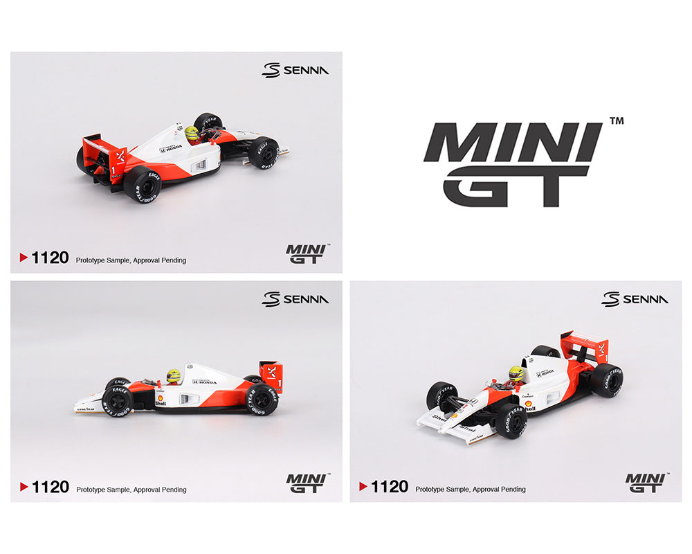 *PREORDER*MINIGT 1:64 McLaren MP4/6 #1 Ayrton Senna 1991 Japanese Grand Prix 2nd Place