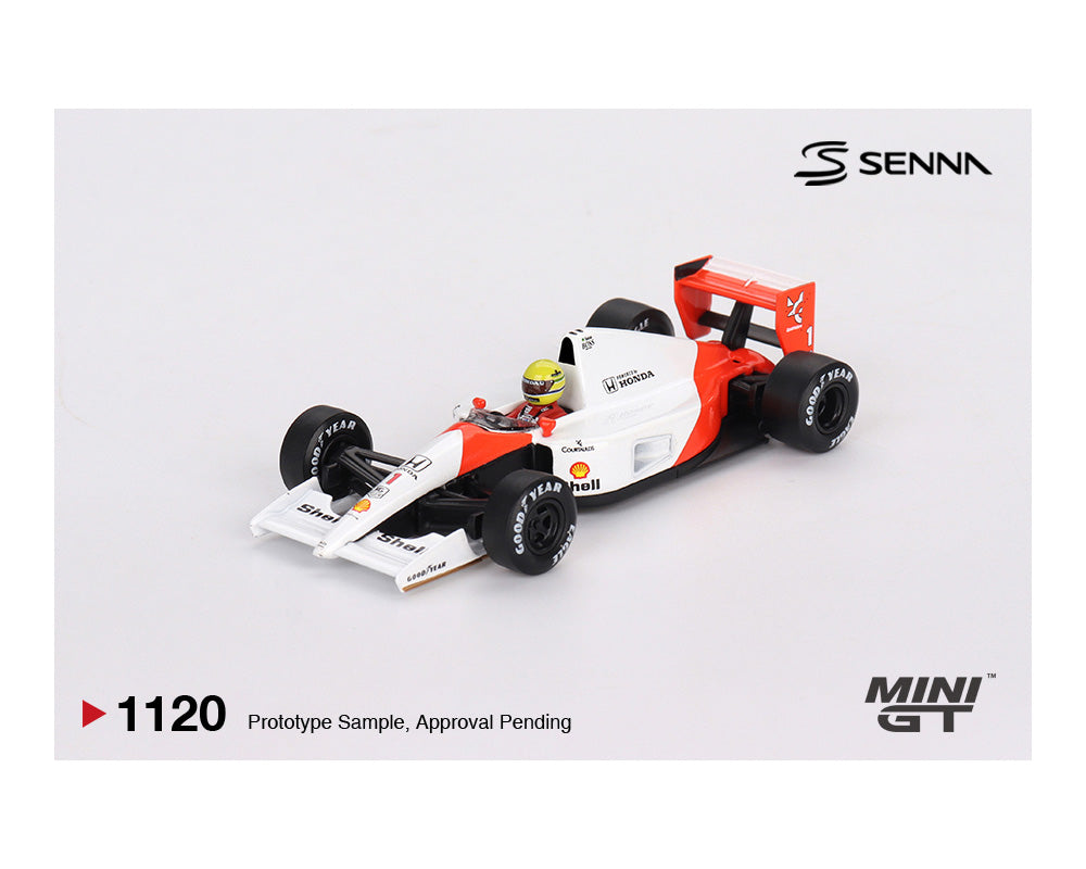 *PREORDER*MINIGT 1:64 McLaren MP4/6 #1 Ayrton Senna 1991 Japanese Grand Prix 2nd Place