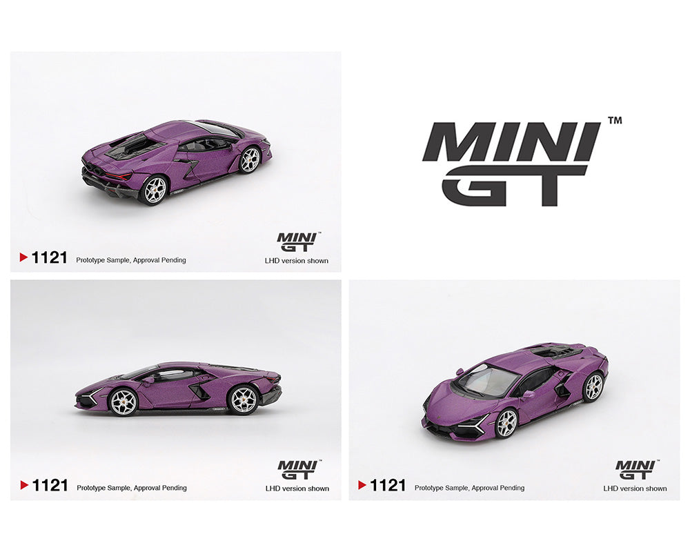 *PREORDER*MINIGT 1:64 Lamborghini Revuelto Viola 30th in Matte Purple