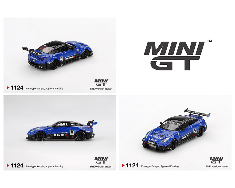 *PREORDER* MINIGT 1:64 LB-Silhouette WORKS GT NISSAN 35GT-RR Ver.2 in Blue