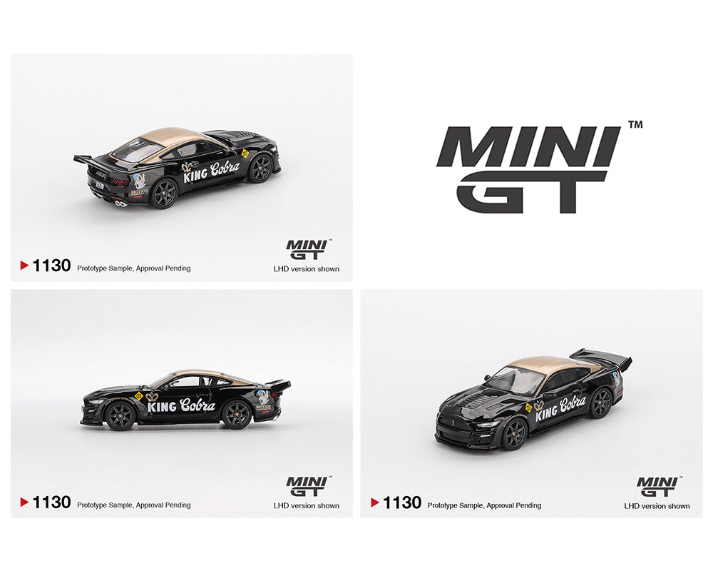 *PREORDER* MINI GT 1:64 Shelby GT500 Dragon Snake Concept  in Black/Gold