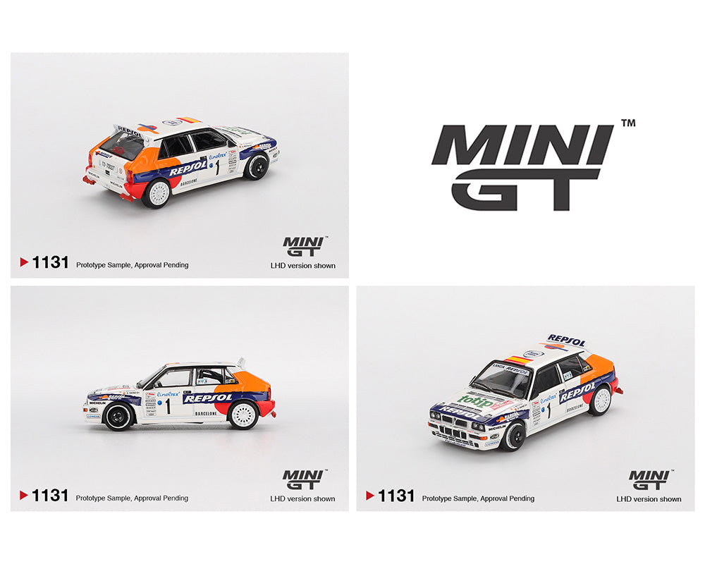 *PREORDER* MINI GT 1:64 Lancia Delta HF Integrale Evoluzione #1 1993 Rallye Monte-Carlo