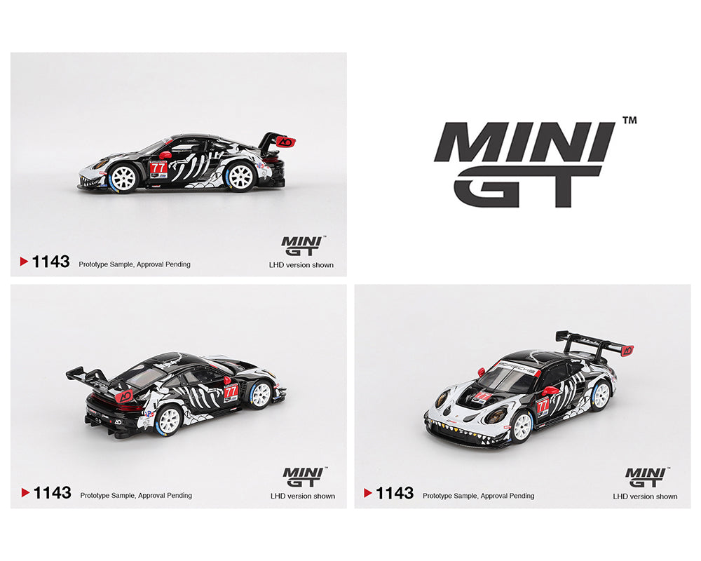 *PREORDER* MINI GT 1:64 Porsche 911 GT3 R #77 AO Racing 2025 IMSA Petit Le Mans