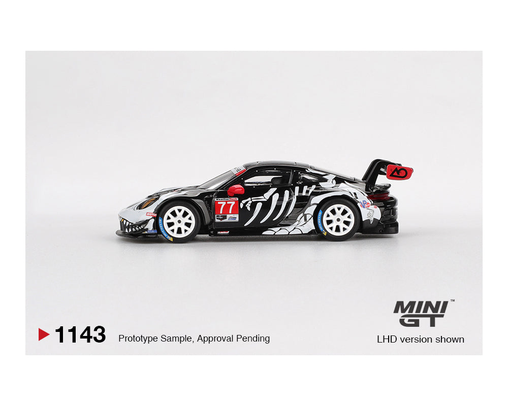 *PREORDER* MINI GT 1:64 Porsche 911 GT3 R #77 AO Racing 2025 IMSA Petit Le Mans