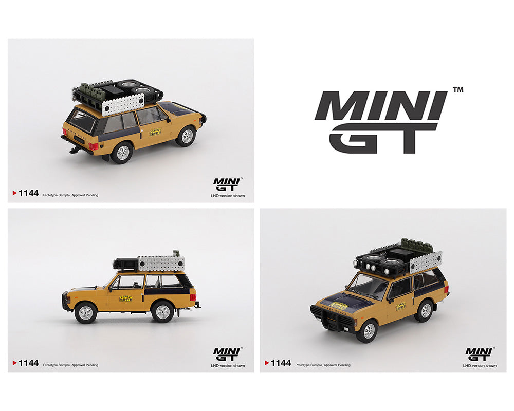 *PREORDER* MINI GT 1:64 Range Rover 1981 Camel Trophy Sumatra C. Swoboda / K. Mentel Winner