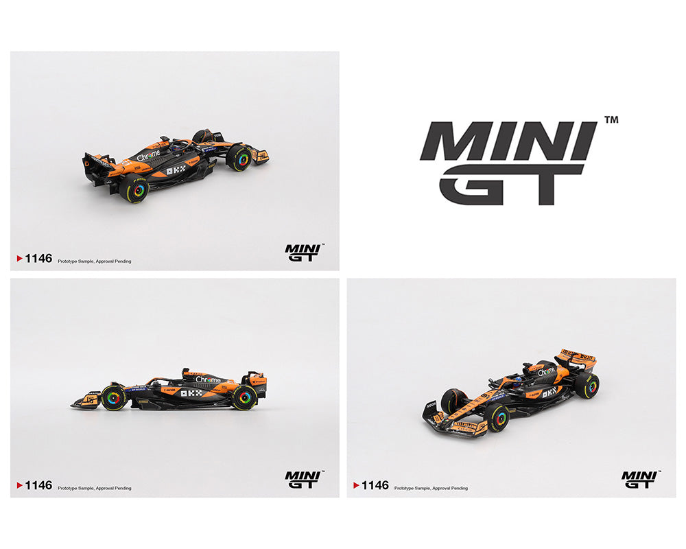 *PREORDER* MINI GT 1:64 McLaren MCL38 #81 Oscar Piastri 2024 F1 Hungarian GP Winner