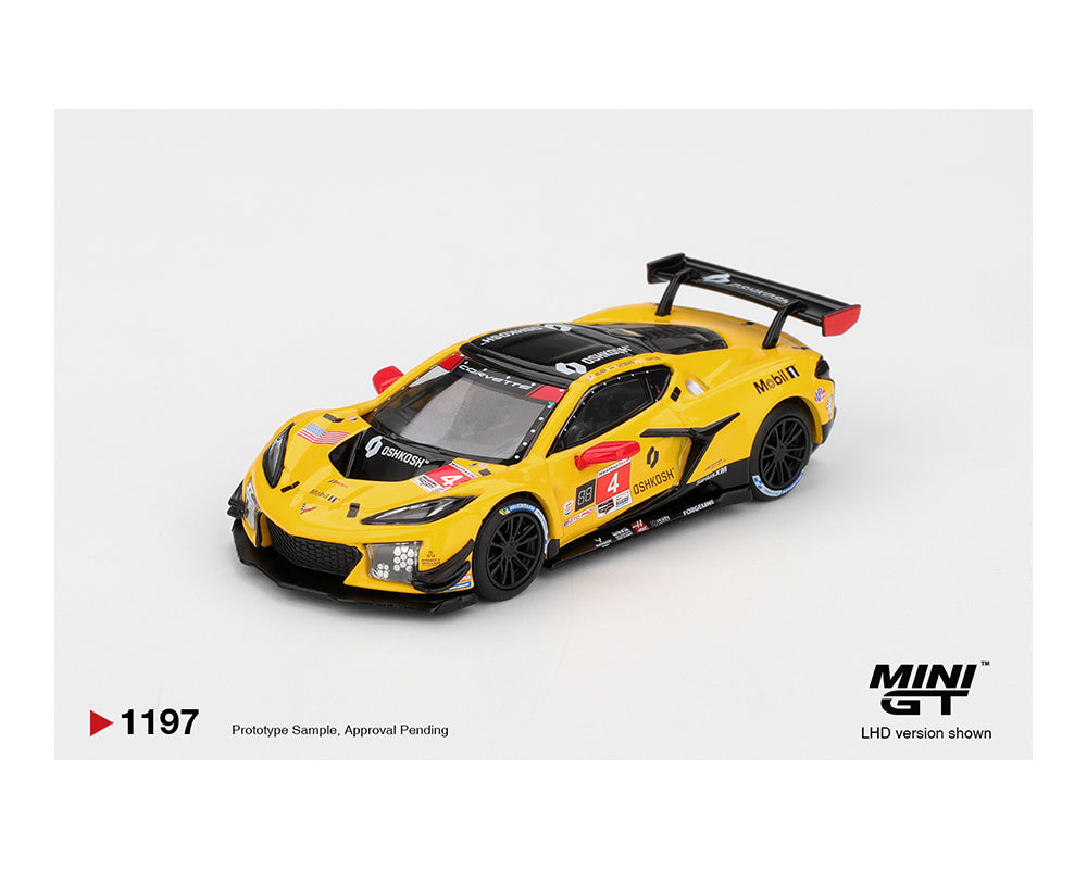 *PREORDER* MINIGT 1:64 Chevrolet Corvette Z06 GT#=3.R #4 Corvette Racing by Pratt Miller MotoRSports