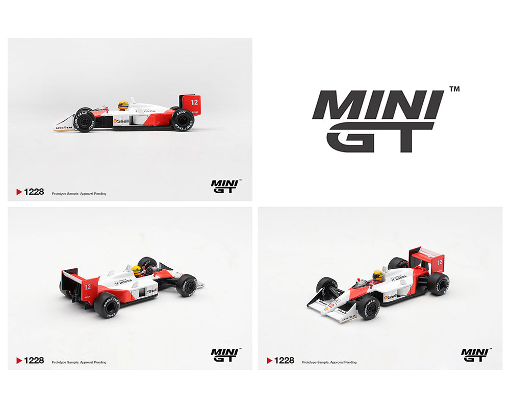 *PREORDER*MINIGT 1:64 McLaren MP4/4 #12 Ayrton Senna 1988 Canadian Grand Prix Winner