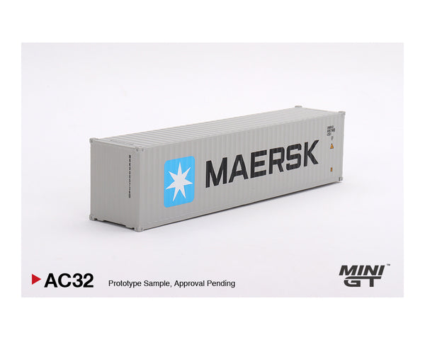 MINIGT 1:64 Dry Container 40′ “MAERSK” Edition
