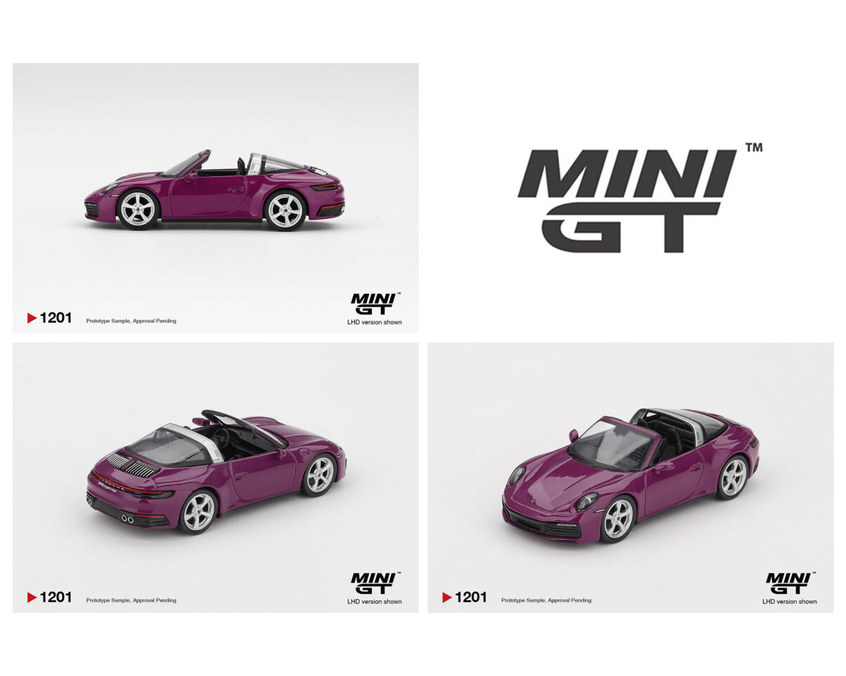 *PREORDER* MINIGT 1:64 Porsche 911 (992.1) Rubystone Red Special Edition Box Set