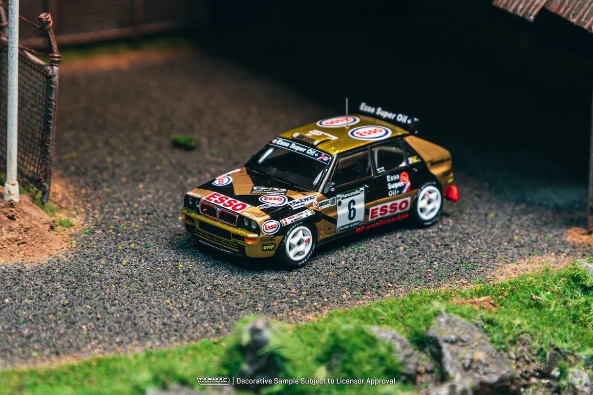 *PREORDER* Tarmac Works 1:64 Lancia Delta HF Integrale, ECR Piancavallo Rally 1993 Winner