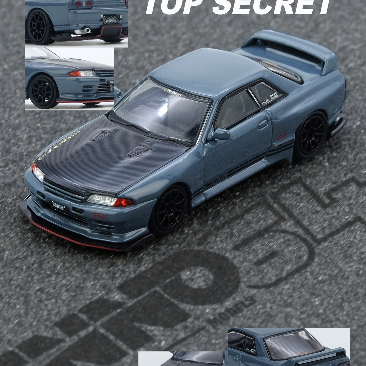 ミニカー inno64 TOFUGARAGE Skyline GT-R (R32) R32TSGREY1.png?crop=center&
