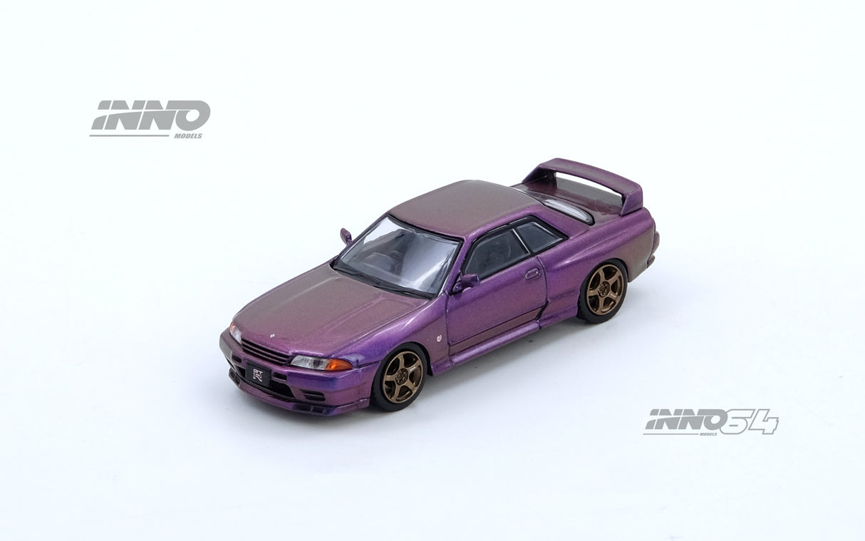 *PREORDER* INNO64 1:64 SKYLINE GT-R (R32) Midnight Purple Australia Special Edition Limited Edition