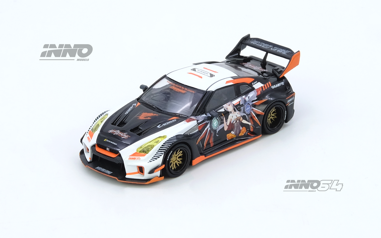 *PREORDER* INNO64 1:64 Nissan GT-R R35 WIDEBODY AORUS X INNO64 Limited Edition