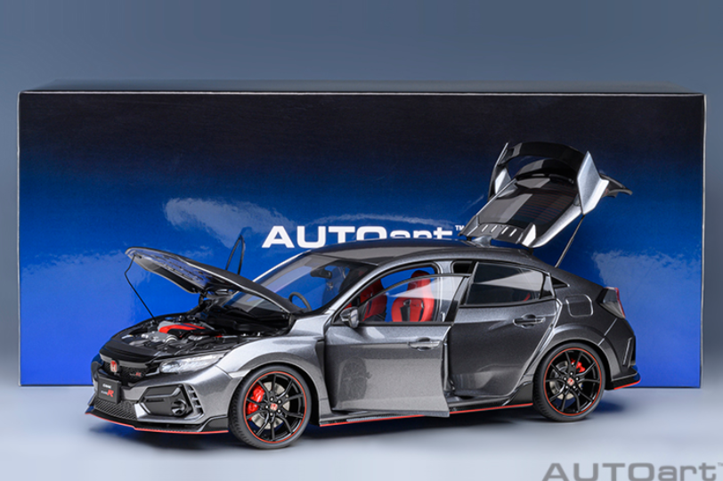 AUTOart 1 18 Honda Civic Type R FK8 in Polished Metal Metallic