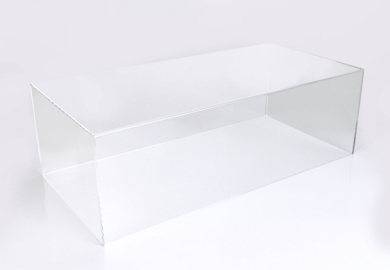 BBR Models 1:12 - Display Case with Gloss Black Base