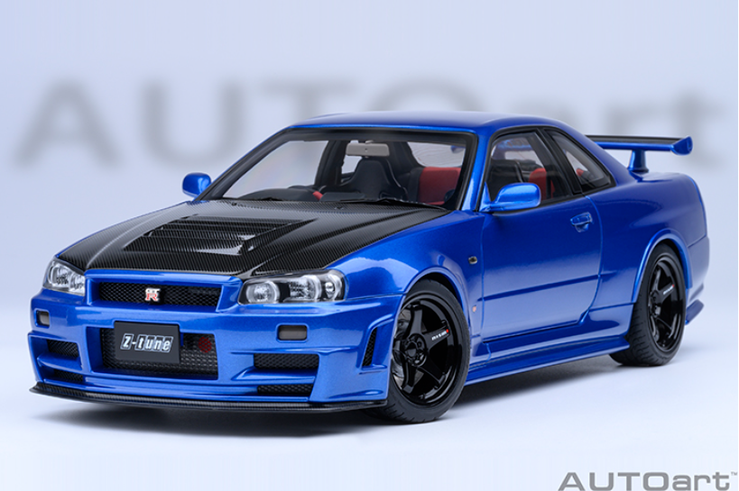 PREORDER AUTOart 1 18 Nissan Skyline GT R R34 NISMO Z Tune in Bays
