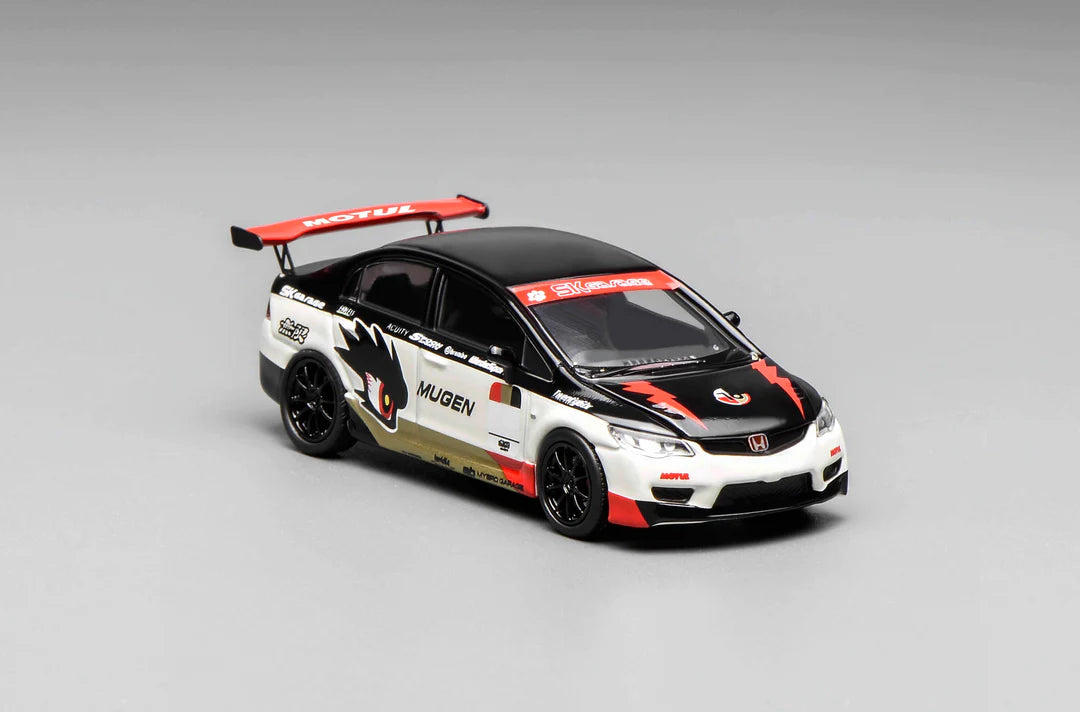 *PREORDER* MotorHelix 1:64 Honda Civic Type R (FD2) Mugen Livery White