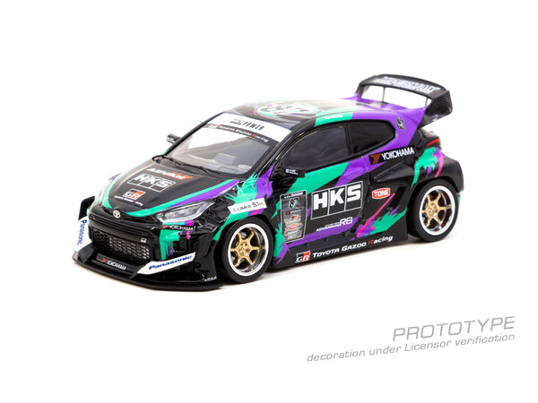 Tarmac Works 1:43 Toyota GR Yaris HKS Racing Performer Version