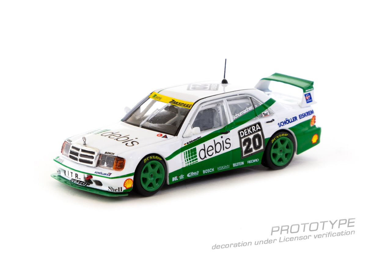Tarmac Works 1:64 Mercedes-Benz 190 E 2.5-16 Evolution II, DTM 1991, Michael Schumacher