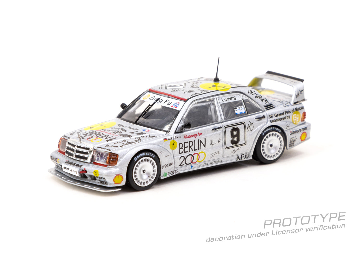 Tarmac Works 1:64 Mercedes-Benz 190 E 2.5-16 Evolution II
