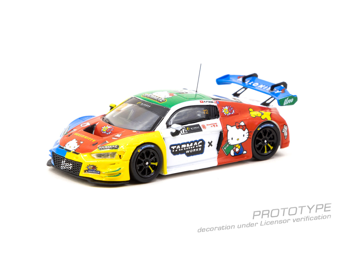 Tarmac Works 1:64 Audi R8 LMS GT3 Evo II, Macau GT Cup 2022, Uno Racing, Adderly Fong