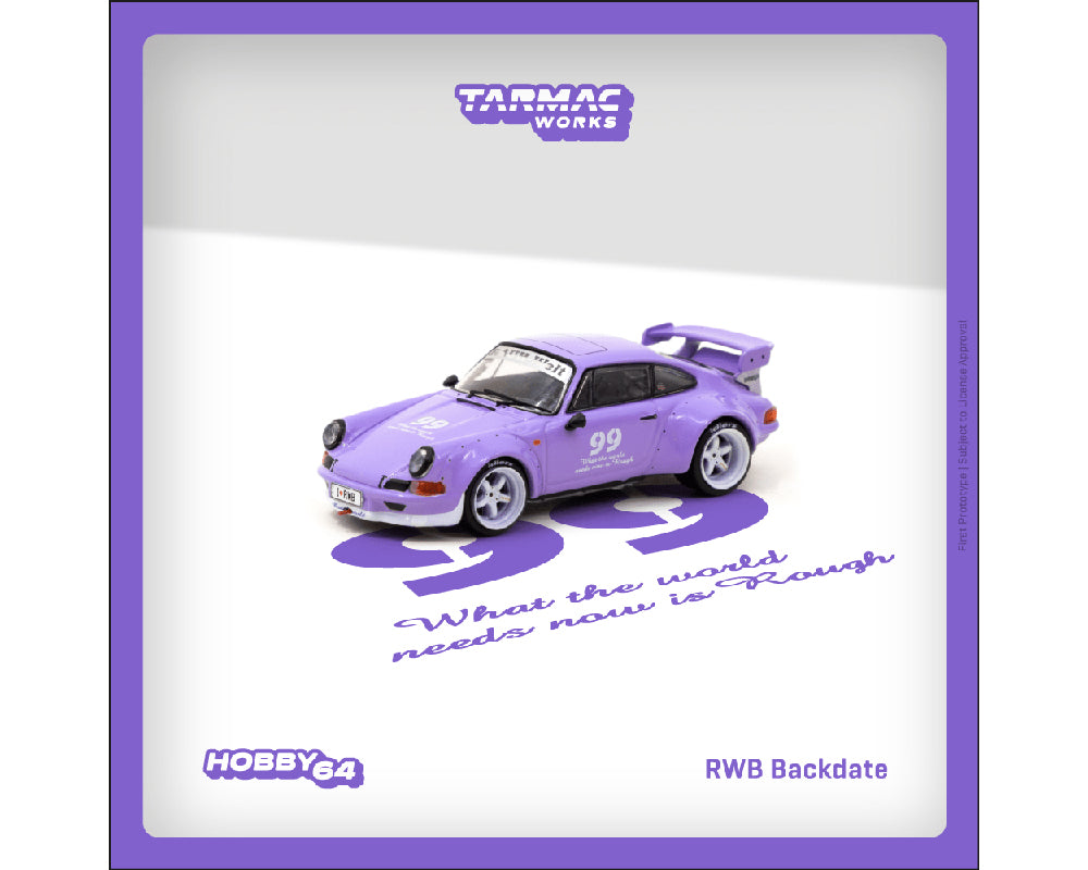 Tarmac Works 1:64 RWB Backdate Violetta Idlers 12 hours 2016