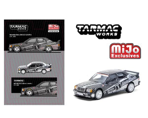 *PREORDER* Tarmac Works 1:64 Mercedes-Benz 190 E 2.3-16 DTM 1988 Johny Cecotto - Black