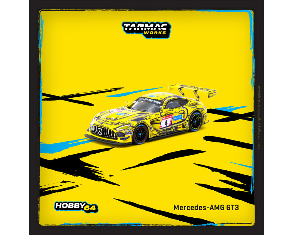 Tarmac Works 1:64 Mercedes-AMG GT3 #4 Nurburgring 24H 2023