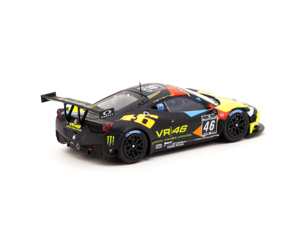 Tarmac Works 1:64 Ferrari 458 Italia GT3 (2011), Blancpain Endurance Series 2012 – NURBURGRING, V. Rossi / A. Salucci / A.Ceccato