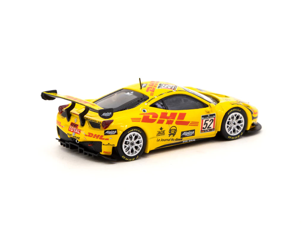 Tarmac Works 1:64 Ferrari 458 Italia GT3 (2013), 24 Hours of Spa 2013, L. Gorinni / S. Lémeret / T. Prignaud / R. Brandela