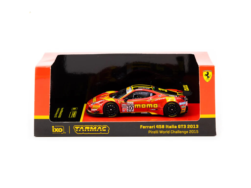 Tarmac Works 1:64 Ferrari 458 Italia GT3, Pirelli World Challenge 2015, H. Cisneros