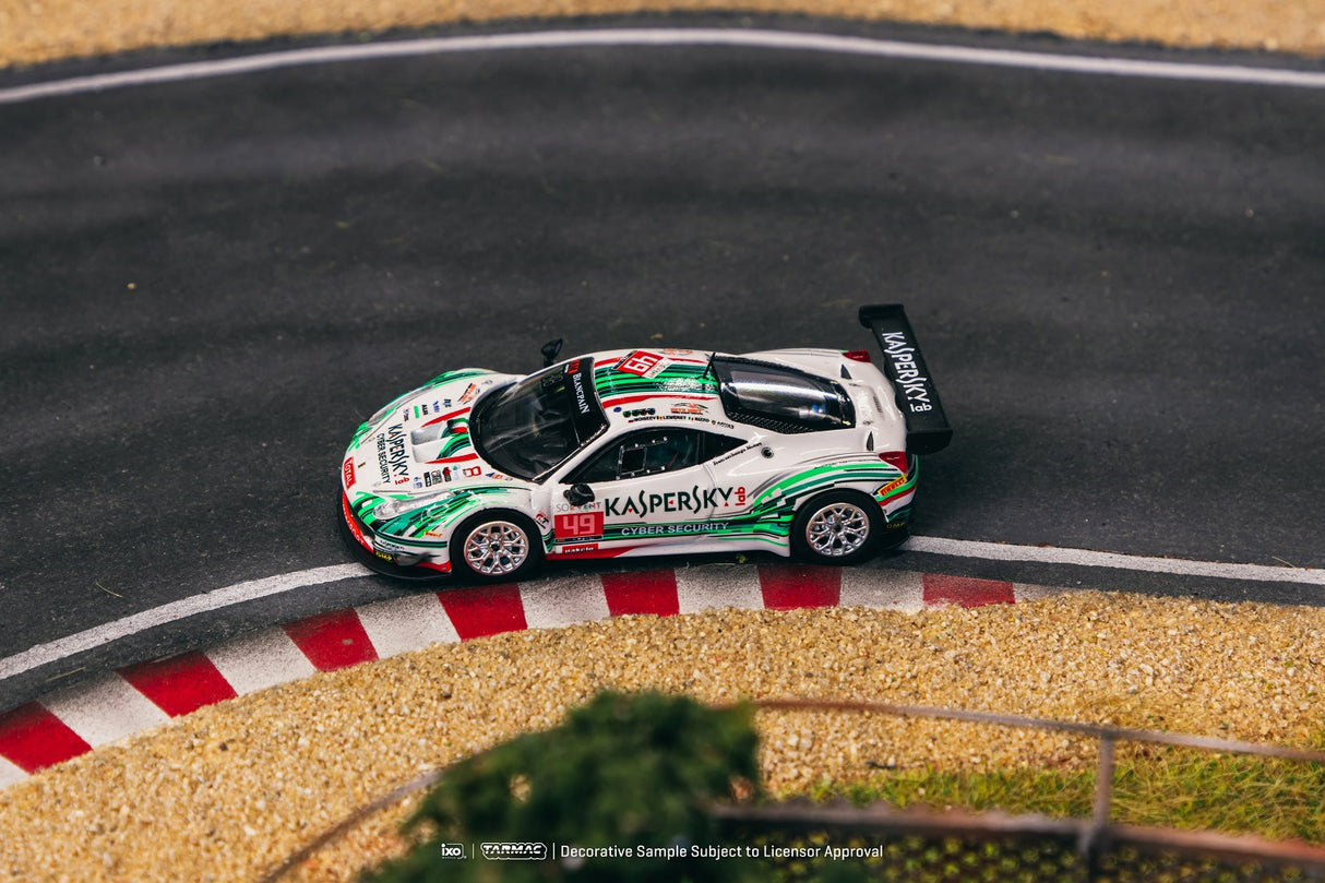 Tarmac Works 1:64 Ferrari 458 Italia GT3 24 hours of Spa 2016 S. Lemeret / R. Aguas / A. Moiseev / D. Rizzo