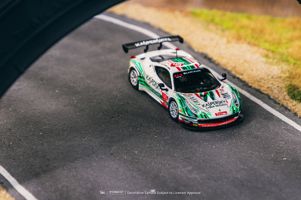 Tarmac Works 1:64 Ferrari 458 Italia GT3 24 hours of Spa 2016 S. Lemeret / R. Aguas / A. Moiseev / D. Rizzo