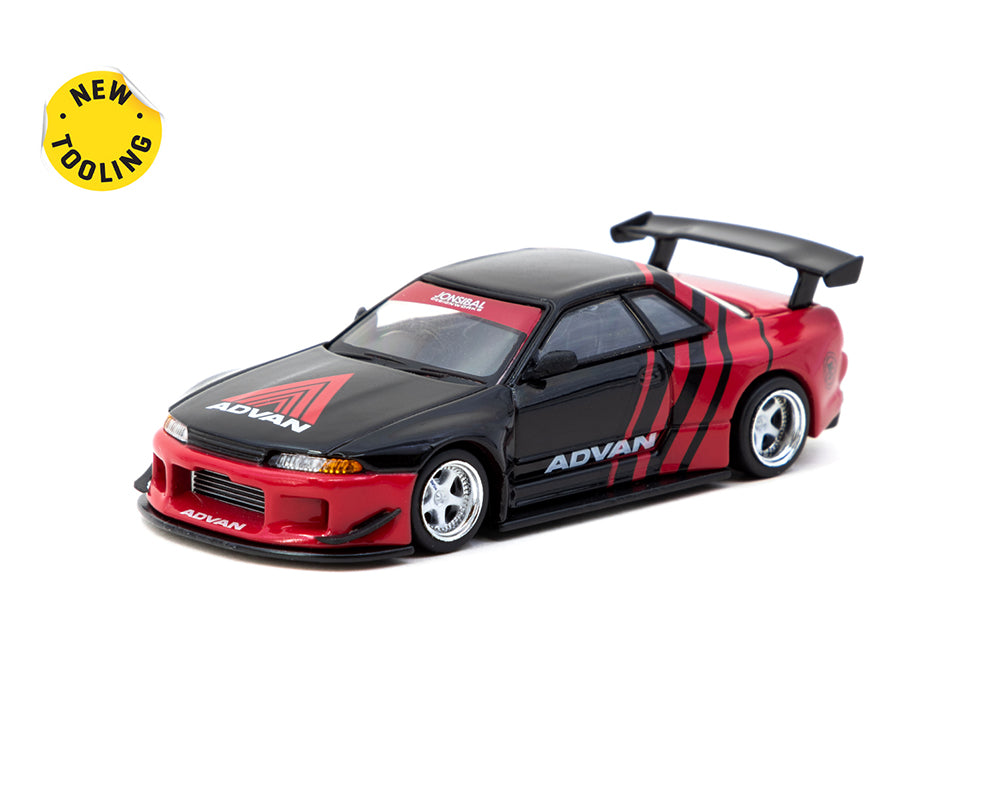 Tarmac Works 1:64 Nissan Skyline GT-R R32 ADVAN Widebody Jonsibal 2024 JCCS Special Edition (MAXIMUM 2 PER ORDER PER CUSTOMER)