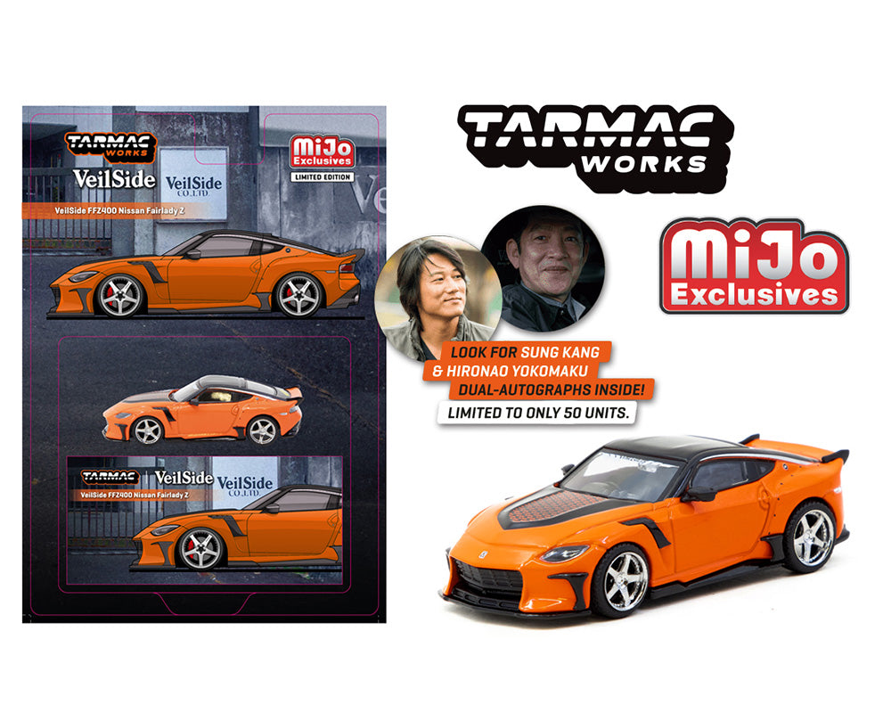 Tarmac Works 1:64 Nissan VeilSide FFZ400 Fairlady Z in Orange