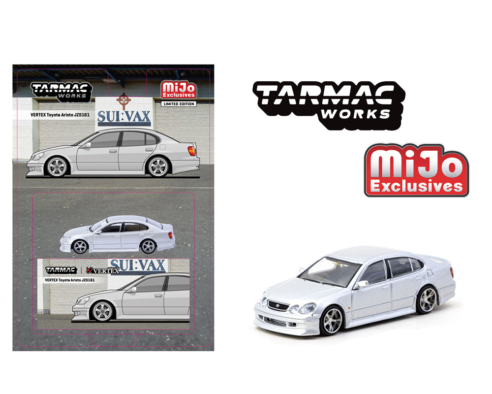 *PREORDER* Tarmac Works 1:64 VERTEX Toyota Aristo JZS161 in Silver