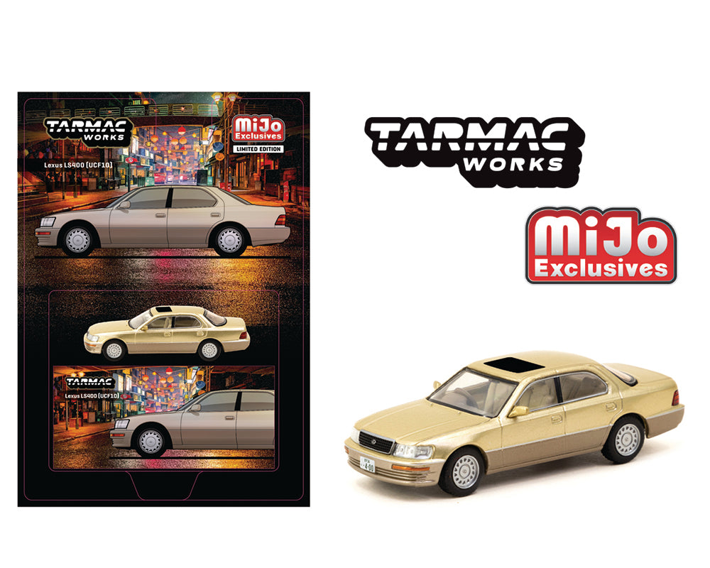 Tarmac Works 1:64 Lexus LS400 in Champagne Beige Metallic
