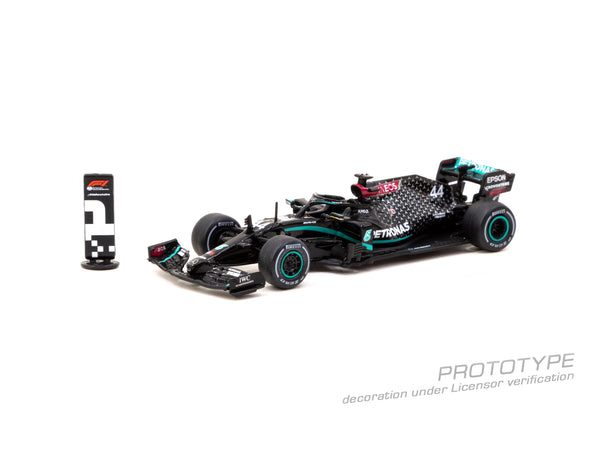 Tarmac Works 1:64 Mercedes-AMG F1 W11 EQ Performance British Grand Prix 2020 Winner Lewis Hamilton
