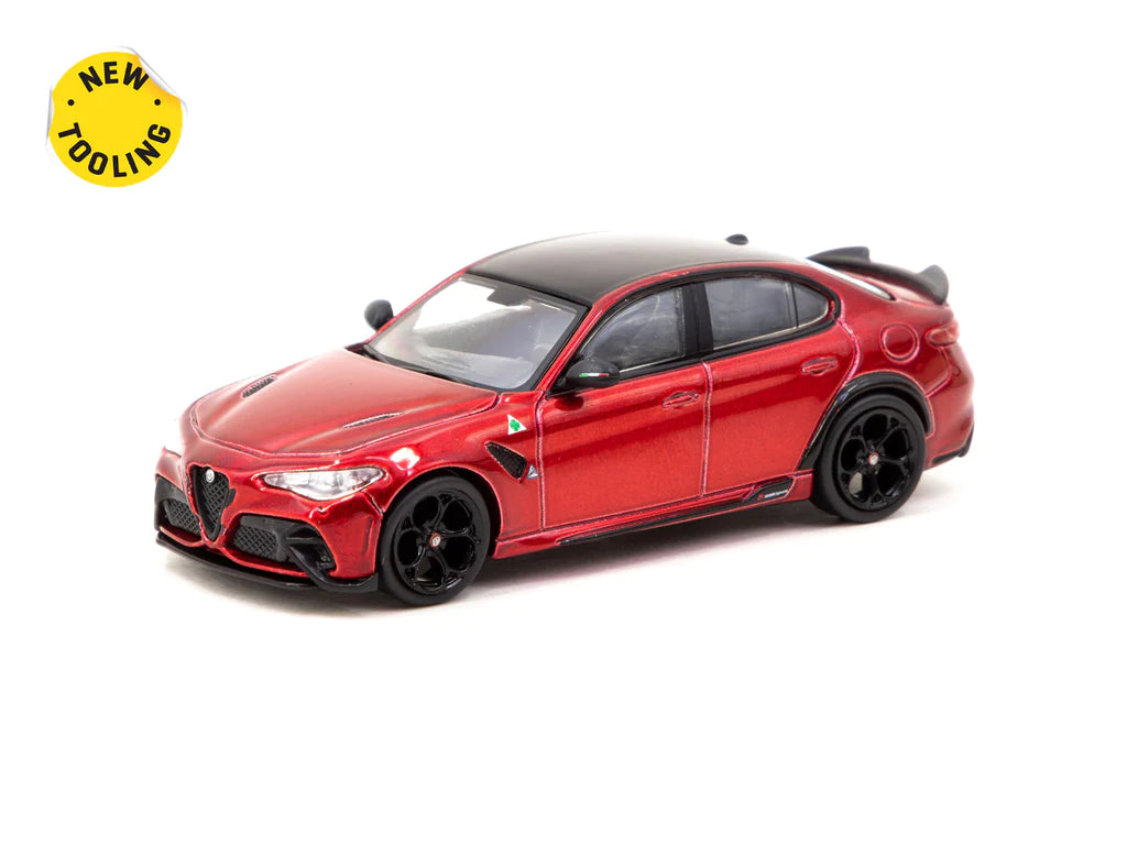 Tarmac Works 1:64 Alfa Romeo Giulia GTA in Red Metallic