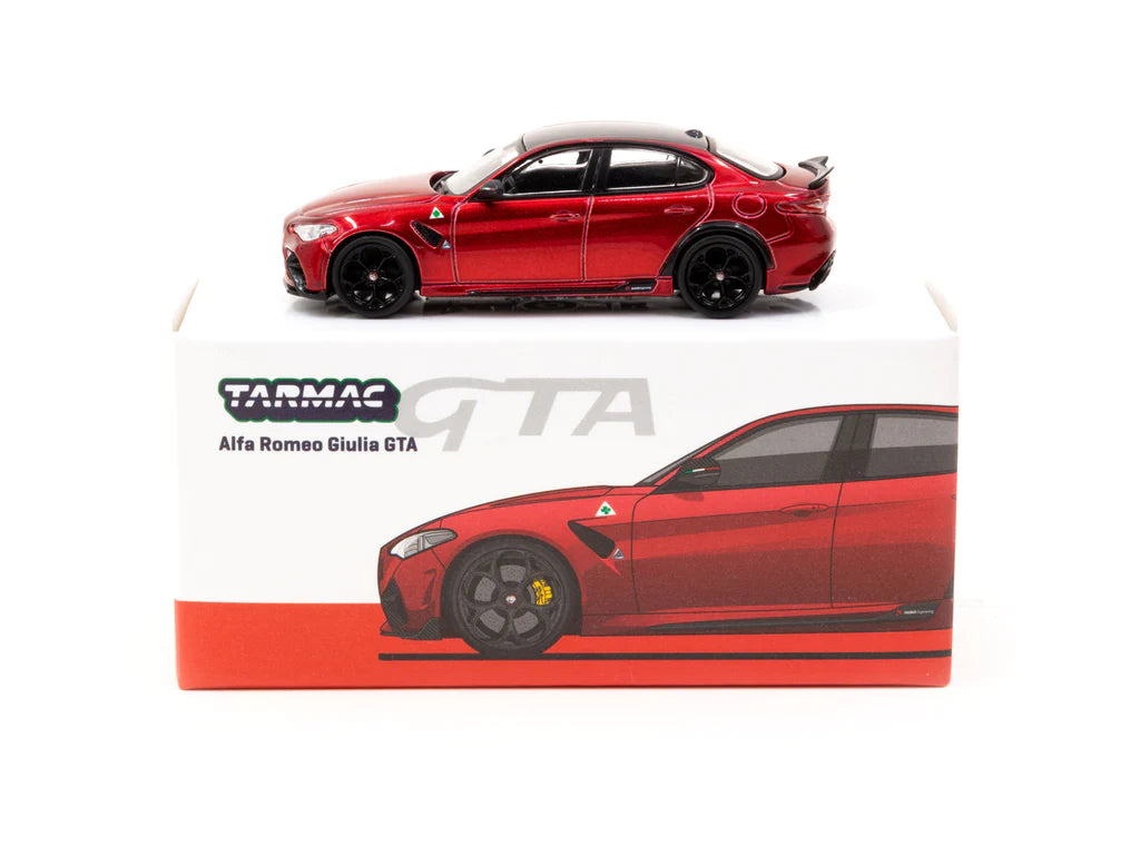 Tarmac Works 1:64 Alfa Romeo Giulia GTA in Red Metallic