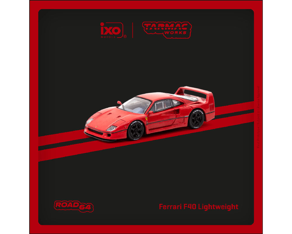 Tarmac Works 1:64 Ferrari F40 Lightweight in Red