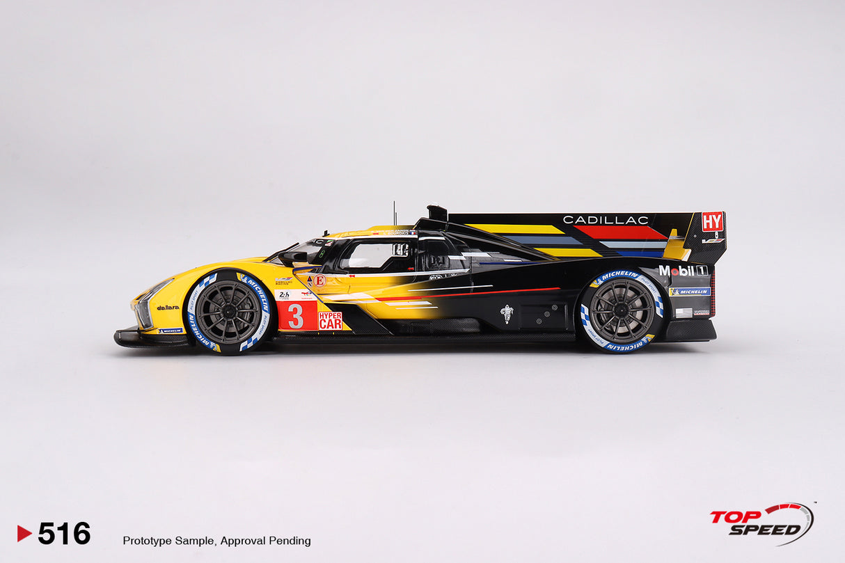 TopSpeed Models 1:18 Cadillac V-Series R #3 Cadillac Racing 2023 Le Mans 24 Hrs